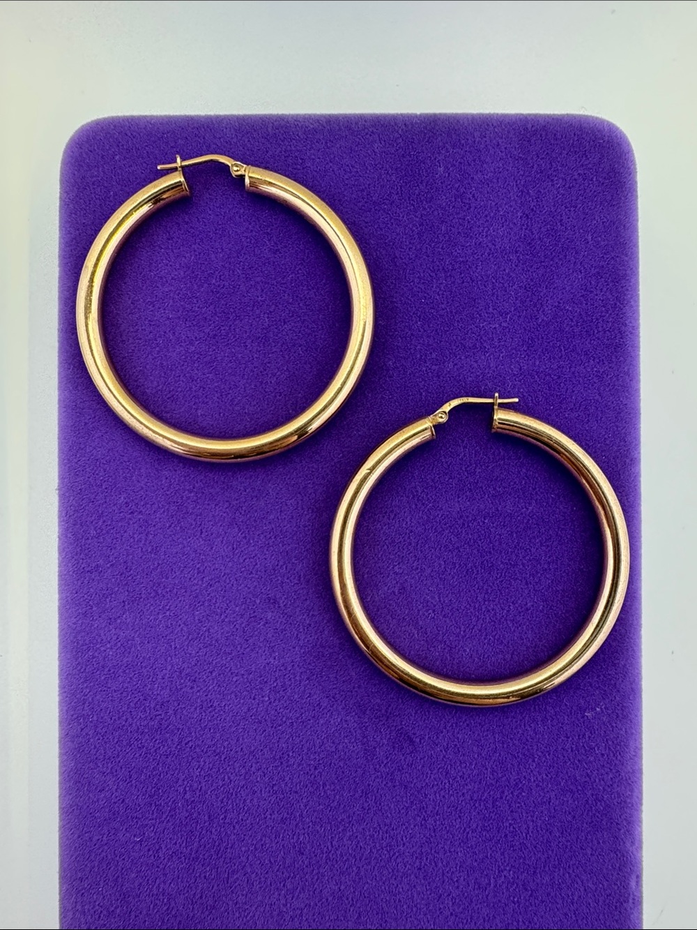 💛 Classic 18k Gold Plated Bronzallure Hoop Earrings | Designer